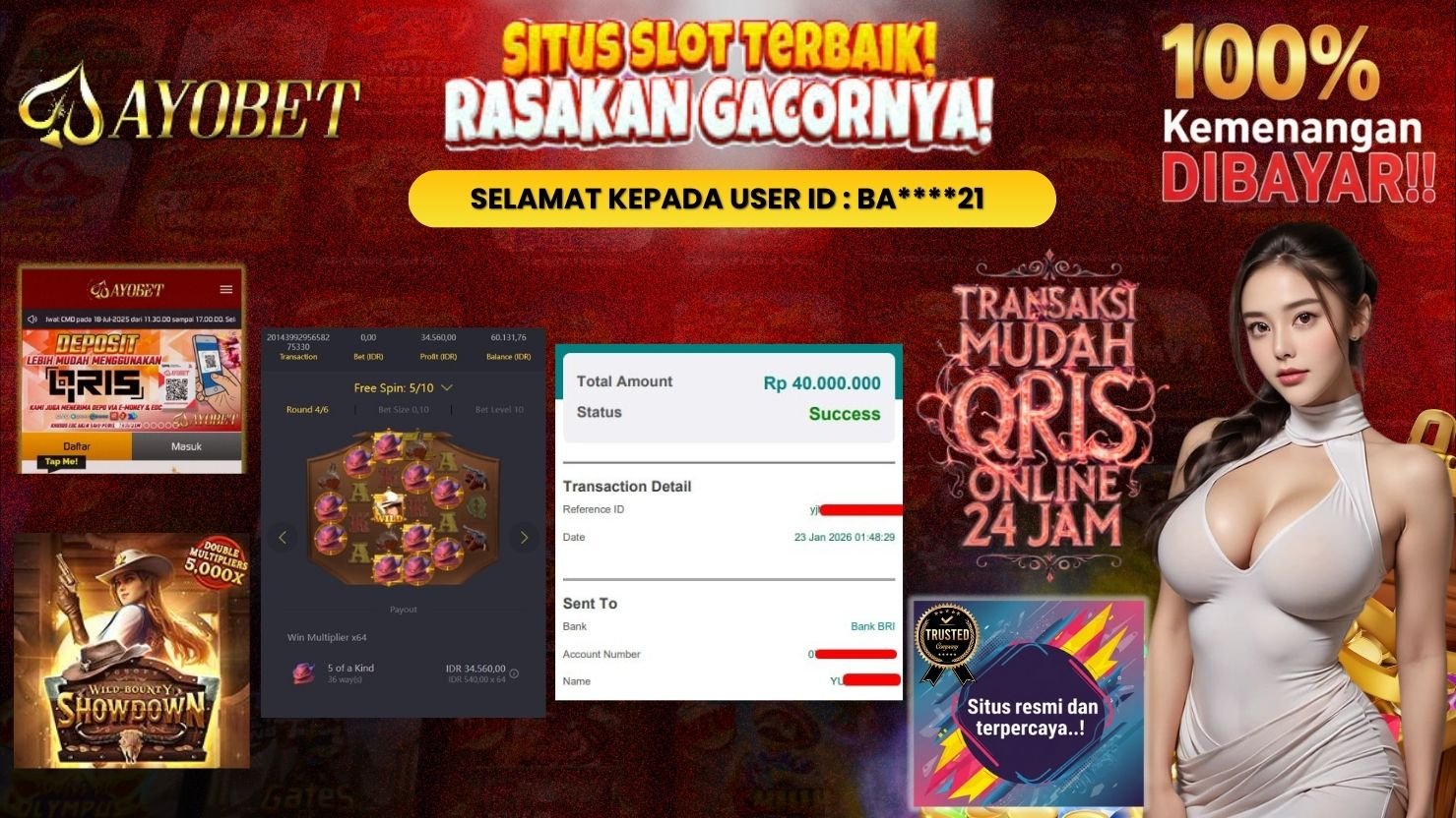 AYOBET JACKPOT SLOT WILD BOUNTY SHOWDOWN